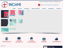 Tablet Screenshot of incami.cl